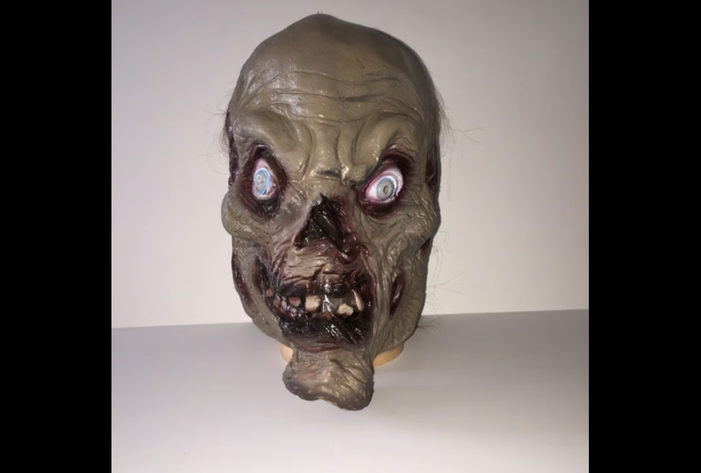 ADULT TALES FROM THE CRYPT KEEPER HALLOWEEN COSTUME MASK NEW OLD STOCK